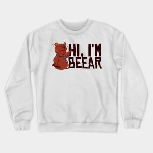 Bear Bär Shirt Crewneck Sweatshirt